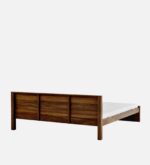 Sheesham Wood King Size Bed In Provincial Teak Finish jk dream living