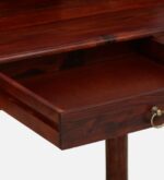 Amigo Sheesham Wood Writing Table in Scratch Resistant Honey Oak Finish jk dream living