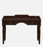 Barwick Sheesham Wood Writing Table In Scratch Resistant Provincial Teak Finish jk dream living