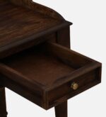 Barwick Sheesham Wood Writing Table In Scratch Resistant Provincial Teak Finish jk dream living