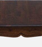 Clifford Sheesham Wood Coffee Table In Scratch Resistant Provincial Teak Finish jk dream living