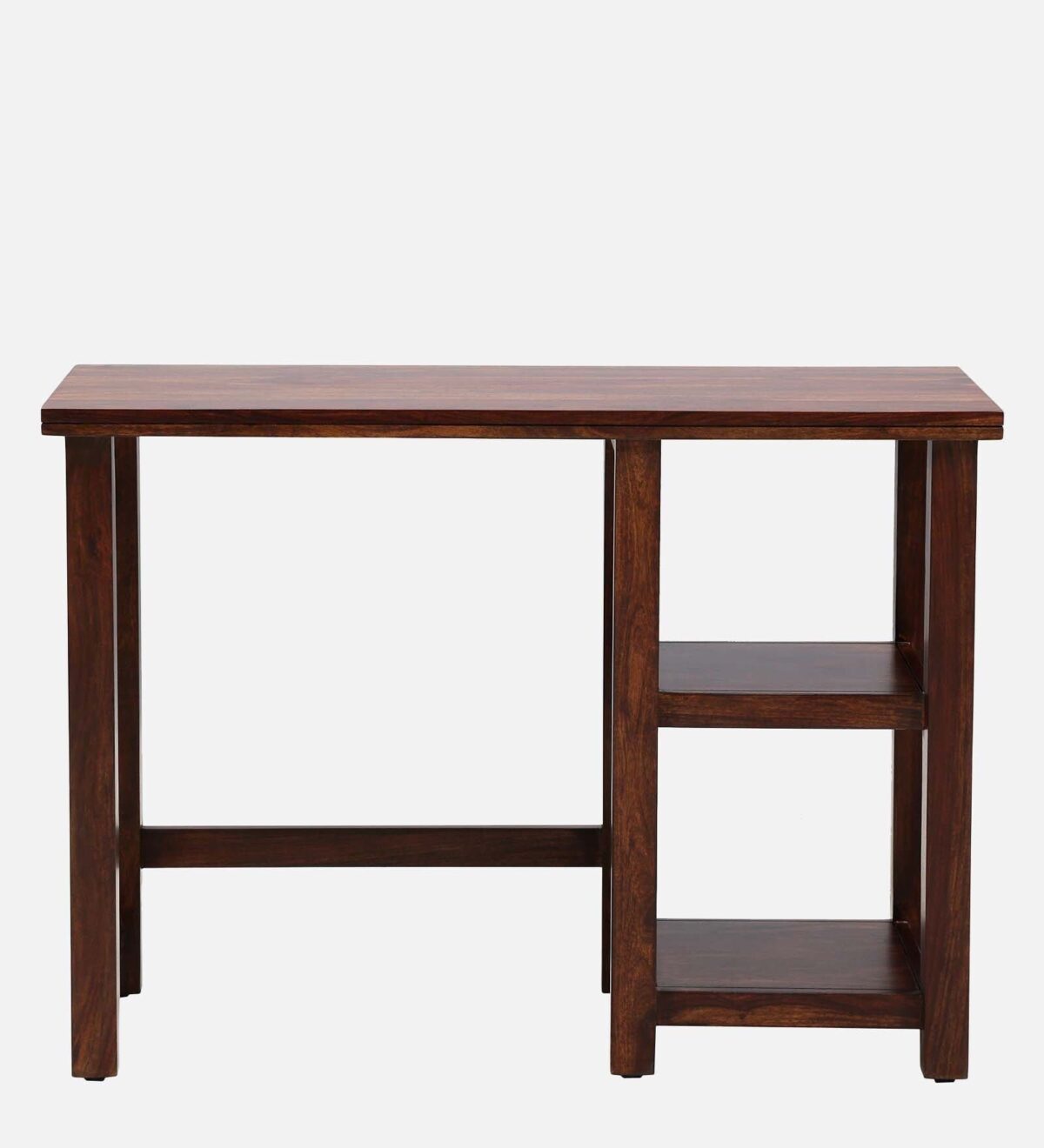 Sheesham Wood Writing Table In Provincial Teak Finish jk dream living