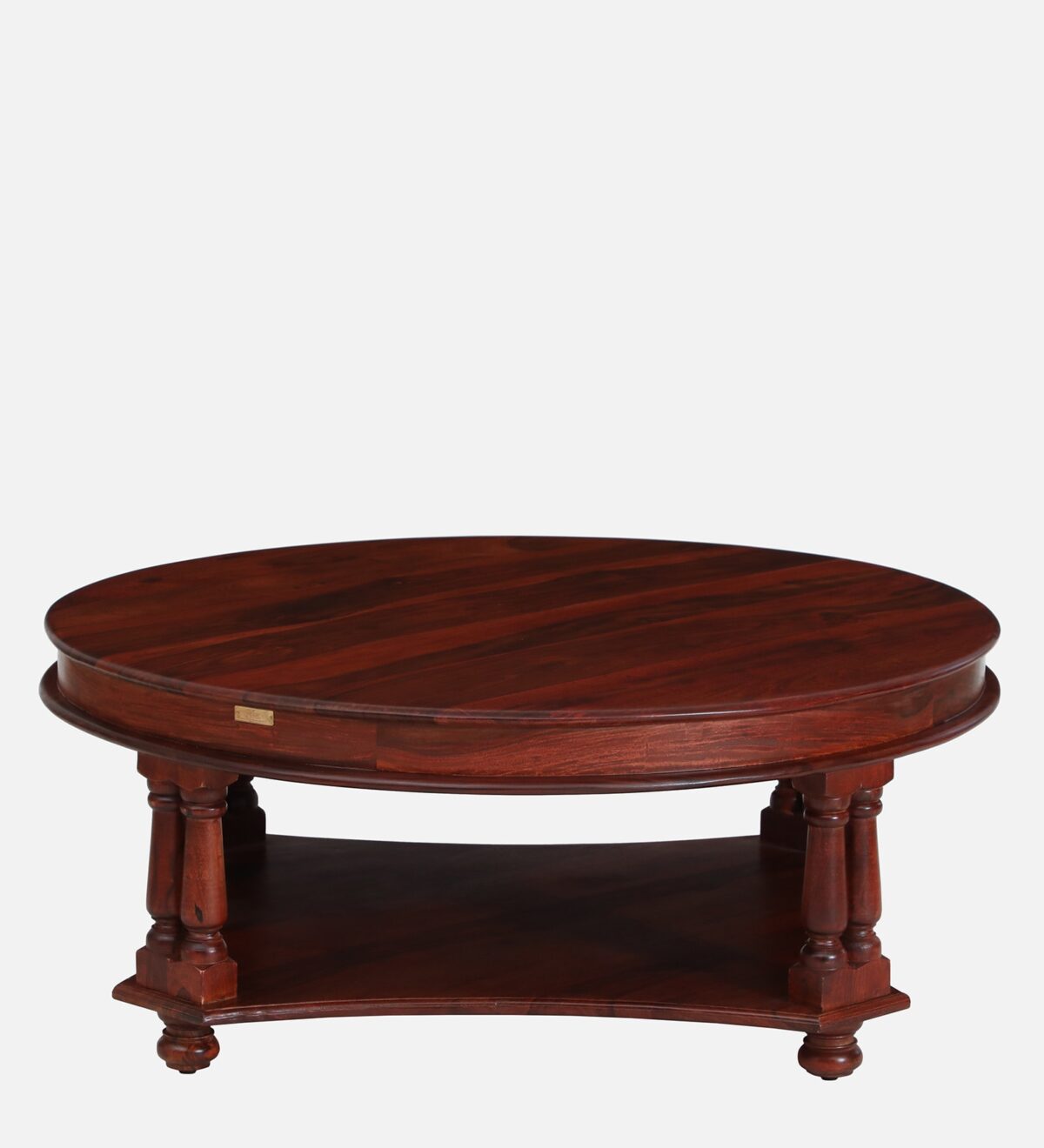 Glenmore Sheesham Wood Coffee Table In Honey Oak Finish jk dream living