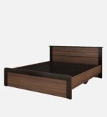 King Size Bed in Walnut & Wenge Finish JK DREAM living