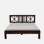 Sheesham Wood King Size Bed In Provincial Teak Finish With Headboard JK drean living