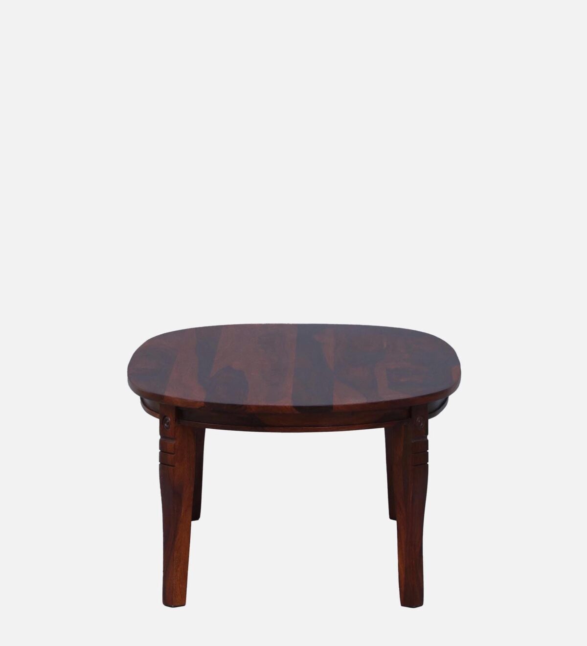 Stalley Sheesham Wood Oval Coffee Table In Honey Oak Finish jk dream living