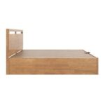 Sheesham wood King Size Hydraulic Storage Bed jk dream living