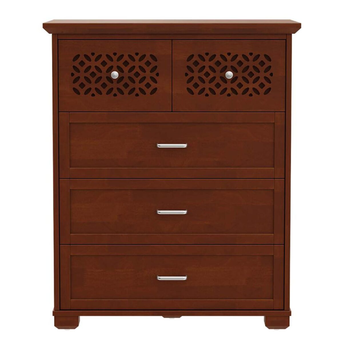 Solid Wood Chest of Drawers Golden Brown jk dream living