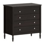 Sheesham Chest Of Drawer American Walnut Stain Finish jk dream living