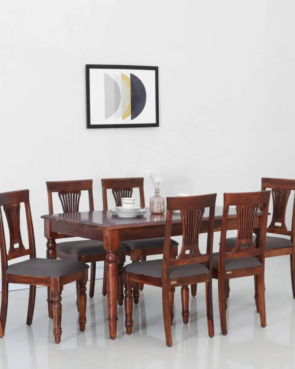 Sheerel Solid Sheesham Wood 6 Seater Dining Set by jk dream living