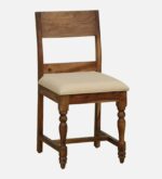 JK Solid Sheesham Wood 6 Seater Dining Set with Cushioned Chairs by JK Dream Living