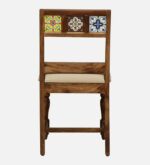 JK Solid Sheesham Wood 6 Seater Dining Set with Cushioned Chairs by JK Dream Living